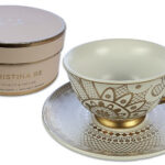 Kop & Schotel Georgia Lace Pearl 24kr Goud Christina Re | Kadeloo