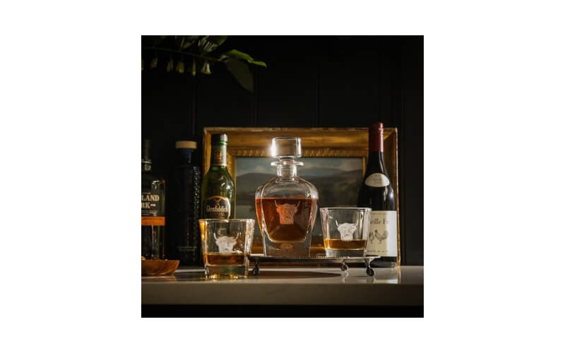 Whisky Karaf & Tumbler Set Schotse Hooglander