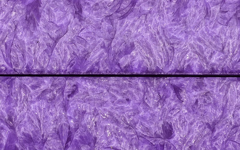 Vierkante Kaarsen Violet 2 Stuks Amabiente