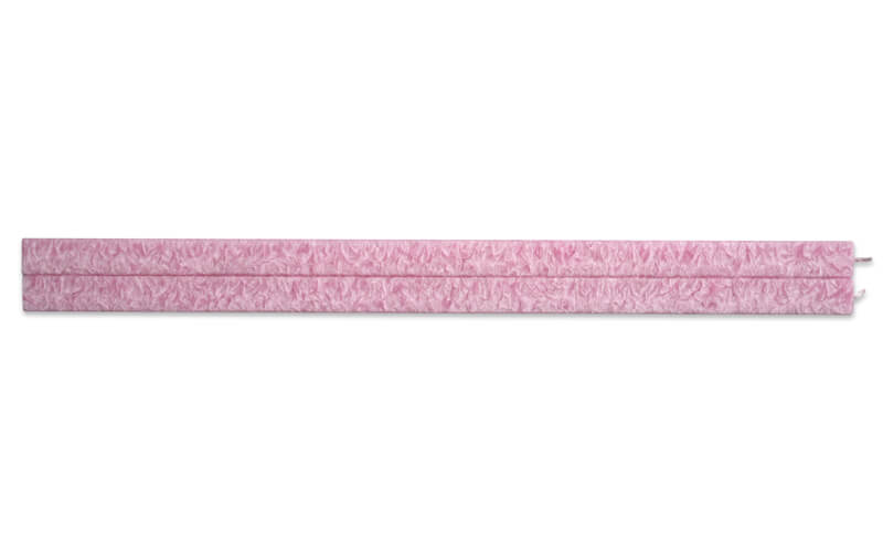 Vierkanten Kaarsen Roze 2 Stuks Amabiente