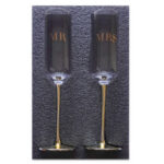 Champagneglazen MRS-MR 24kr. Goud Christina-Re | Kadeloo