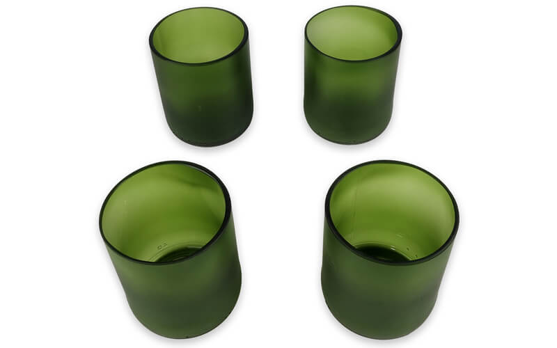 Glazen Culo Mat Groen