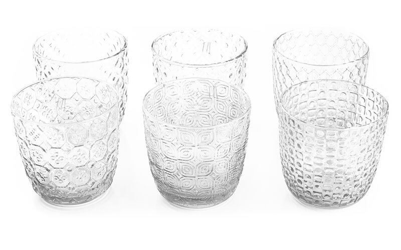 Waterglazen Sixties-IVV Transparant