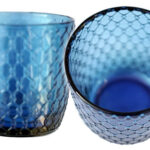 Waterglazen Sixties-IVV Blauw uni | Kadeloo
