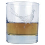 Whiskyglas met onderzetter Fazant Selbrae House | Kadeloo