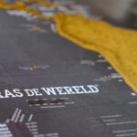 Wereldkaart om te Krassen (84 x 59cm) | Kadeloo