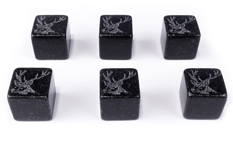 Whisky Stones Edelhert Set 6-Delig Selbrae House
