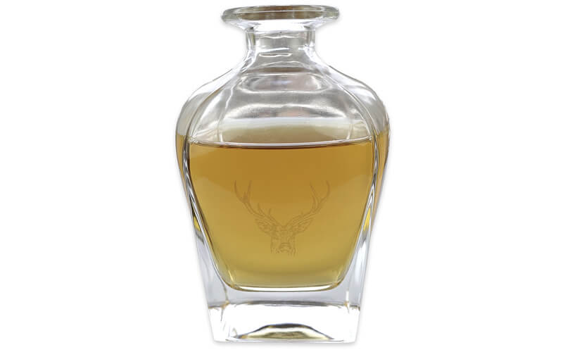 Whisky Karaf en Glas Edelhert Selbrae House