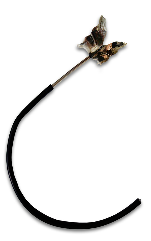 Decollier Borboleta (Vlinder) zilver