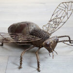 BIJ - Metalen 3D Tuindecoratie 54 x 66 cm | Kadeloo
