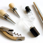 Kurkentrekker Luxury Line Eiken met accessoires | Kadeloo
