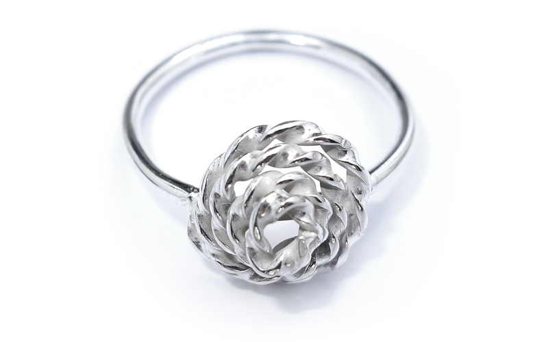 Zilveren Sieraden set Rosa