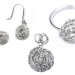 Zilveren Sieraden set Rosa | Kadeloo
