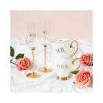 Champagneglazen MRS-MR 24kr. Goud Christina-Re | Kadeloo