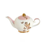 Theepot Chrysalis 4 Kops 24kr. Goud Christina Re | Kadeloo