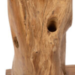 Wijnrek Teak wortel hout 6 flessen | Kadeloo